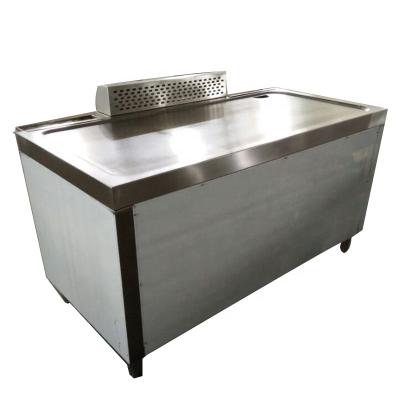 China Dismountable Indoor Top Electric Pan Stainless Steel Plate Electric Griddle Restaurant Collector Oil Flat Grill Machine for sale