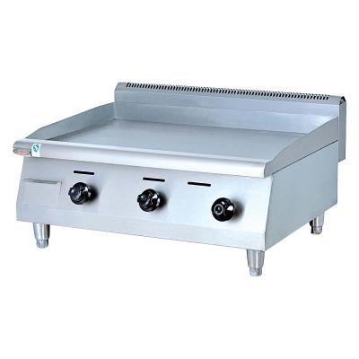 China IS-GH-36 Counter Top Stainless Steel Gas Griddle Grill Machine Commercial Grill Food Machine for sale