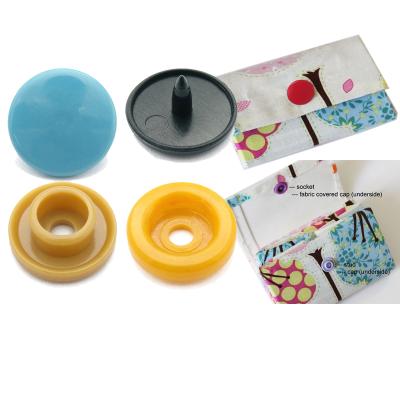 China Hot Sale Eco - Friendly Washable Custom Fabric Plastic Factory Snap Button for sale