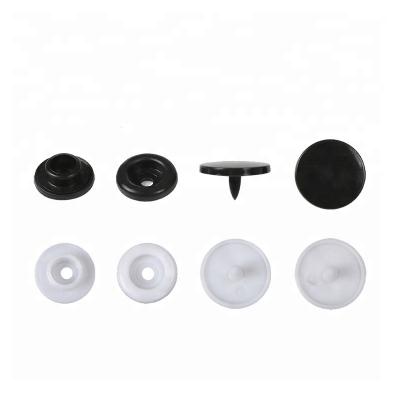 China Factory Wholesale 2022 Viable Popular High Quality Round Shape Colored Plastic Press Snap Button For Clothing for sale