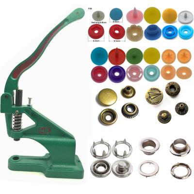 China Garment Shops Plastic Instant Button Hand Press Machine For Instant Button for sale