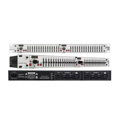 China Clear Sound High Quality Professional Audio 215S Graphic Equalizer For Sound Graphic Equalizer for sale