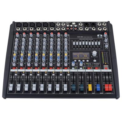 China Professional Clear Sound CMS600-3 Mixer 6 Channel With Earphone Monitoring For Stage Performance Sound for sale