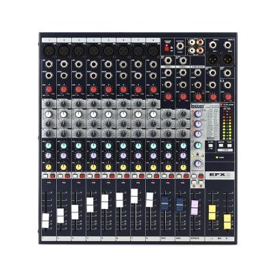 China Professional Clear Sound EFX8 Stage Effect Performance Mixer 8 Channel 16 Channel Mixer Console for sale