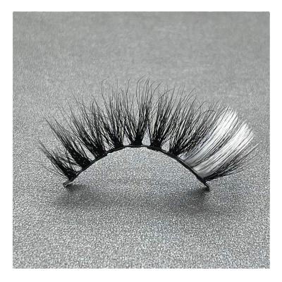 China New Arrival Style Comfort False Mink Lashes Colorful False Mink Eyelashes Fluffy Interesting Eyelashes Wholesale for sale