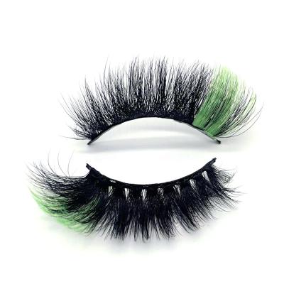 China 2022 hot colorful style 3d faux mink eyelash curl long super comfortable high quality 3d faux mink eyelash for sale