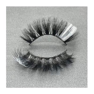 China wholesale 2022 style faux mink lashes fluffy mink eyelashes very comfortable colorful popular lashes colorful faux mink lashes fluffy for sale