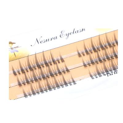 China Natural fluffy and light long individual eyelash extension the new eyelash extension multi-group Russian loose bulk eyelash extensions for sale