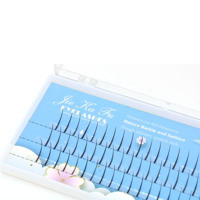 China Natural Long New Eyelash Extension Whips Comfortability Eyelash Extension Strips Easy To Use DIY Eyelash Extensions for sale