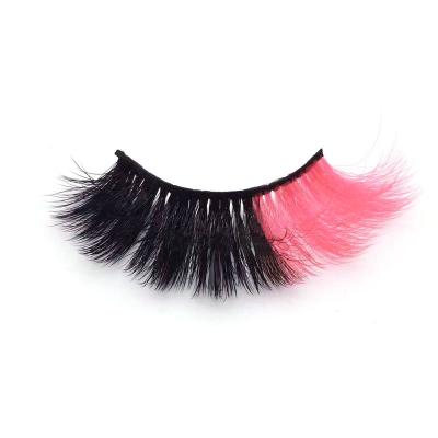 China High Quality Long Fake Mink Eyelashes Mink Eyelashes Fashionable Loose Eyelash Fluffy Popular Super Natural Fan Fluffy Eyelashes for sale