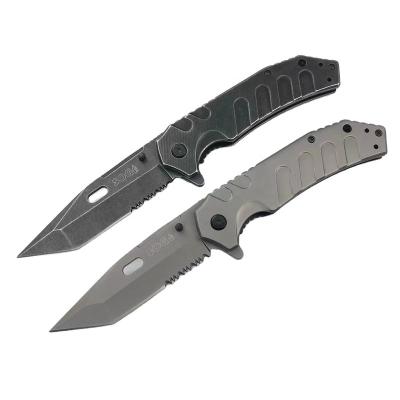 China Yangjiang Non-variable Knives All Steel M9 Folding Knife Survival Tactical Pocket Knife Wholesale for sale