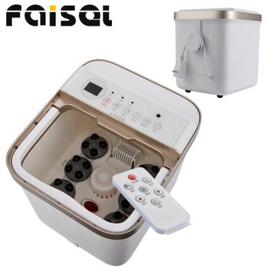 China New SG-B Factory 25L PP New ABS 35~48 220V 800W Automatic Blue White Professional Foot Spa Foot Massager for sale