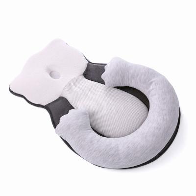 China Removable and Washable Multifunctional Anti Deviation Nest Pad Pillow Cushion Support Body Neck Head Baby Bed for sale