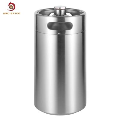 China Customized Large Capacity Cooler Soda Party Home Insulated CO2 Home Faucet 5l Mini Keg for sale