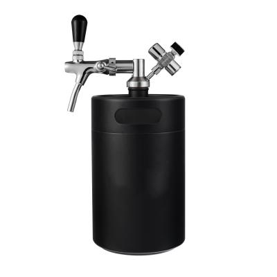 China Party Disposable Home Brew Beer Connected Food Grade Stainless Steel Draft Beer Dispenser for sale