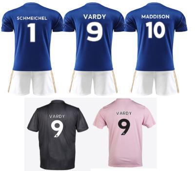 China Shirts & Custom Leicester Sublimation Soccer Tops Soccer Jersey Thai Quality City Uniform for sale