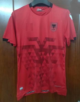 China Thailand Thailand Albania Home Away Soccer Quick Dry Sports Wear Shirts Uniform Soccer Jersey Top for sale