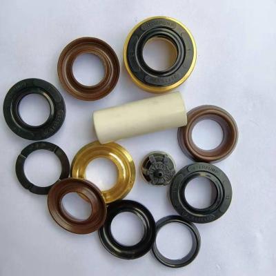 China Super Cleaning Ability Interpump Seals Fabric Rubber Vee Packing Vee Gaskets for sale