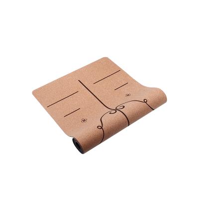 China Eco - Friendly Cork Compostable Natural Rrubber Cork Yoga Mat Eco - Friendly for sale