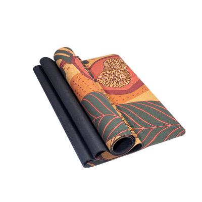 China High Quality Eco-friendly Yoga Mat Logo Eco Friendlyre Cycled Cork Yoga Mat for sale