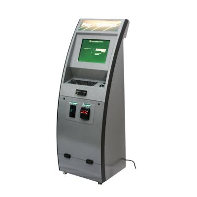 China Indoor Gaming and Betting Terminal Kiosk with Fingerprint Reader, Coin Acceptor and Note Acceptor for sale