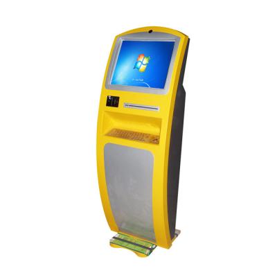 China Indoor Interactive Self-Service Payment Kiosk With Card Reader And Keypad for sale