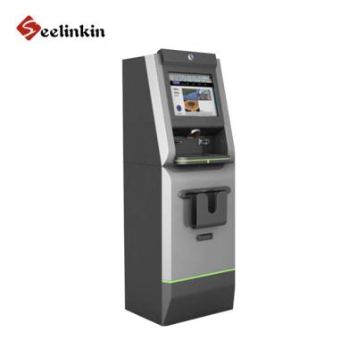 China Indoor Bus Sim Card Selling Mobile Bus Cash Coin Debit Card Qr Refill Code Prepaid Deposit Payment Interactive Machines Top Up Kiosk for sale