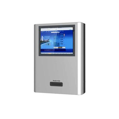 China Indoor Queue Management System Ticket Dispenser Wall Mounted Seelinkin Kiosk for sale