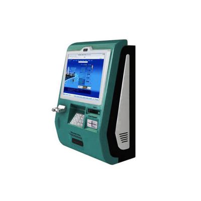 China Indoor Bank Card Cash Top Up Payment Wall Mounted Kiosk for sale