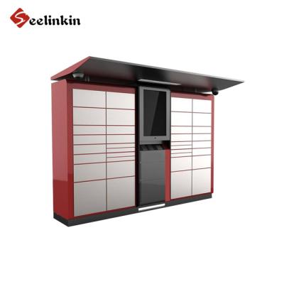 China Indoor and outdoor use indoor or outdoor waterproof parcel kiosk customized smart electronic lockers package storage cabinet for sale