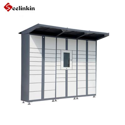 China Self Pick Up Service Indoor Or Outdoor Kiosk Outdoor Postal Terminal Vending System Intelligent Storage Cabinet Delivery Smart Parcel Locker for sale