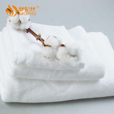 Κίνα Eco - Friendly Cotton Towels Jacquard Bath Towel White Big 5 Star Hotel προς πώληση