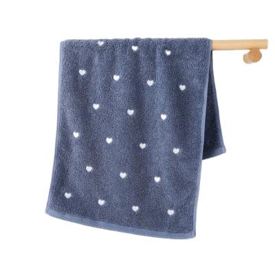 Chine Sustainable 100% Cotton Embroidery Towel 0.12kg Custom Hand Towel à vendre