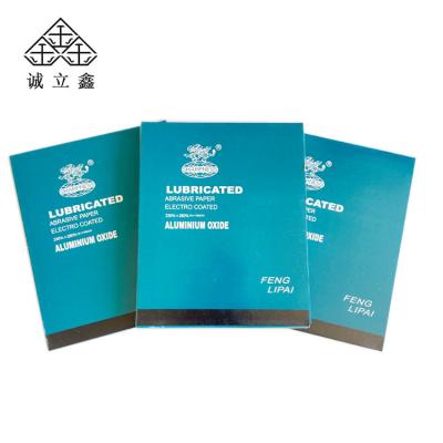 China Mental and wood polishing wet&dry grit l sandpaper 60~2500 brand waterproof sandpaper paper sandpaper shark sandpaper aluminum oxide sandpaper for wood polishing for sale