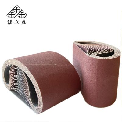 China Metal Working TX33 Aluminum Oxide Sand Belts For Metal Abrasive Stainless Steel And Wood for sale