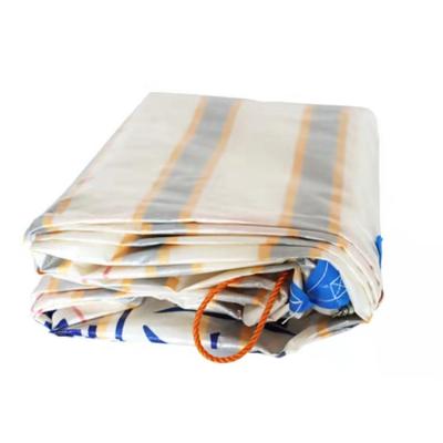 China Waterproof PE biofloc fish tarpaulin biofloc tank tarpaulin for sale for sale