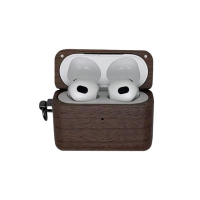 China 2021 Eco-Friendly Morden Air-pods 3 Case Luxury Wooden Case Air-Pods for sale