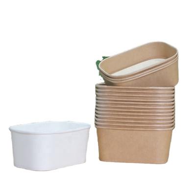 China Wholesale Greaseproof Extra Small Size Microwave Safe For Hot Food Wrapping Paper Lunch Packaging Box Eco - Friendly for sale