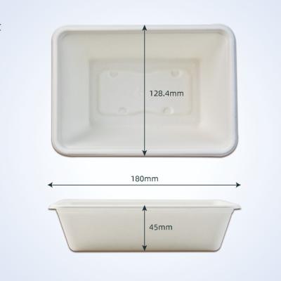 China Factory Environmental Supply Disposable Biodegradable Paper Bento Lunch Box Dinnerware Place Box For Sale for sale