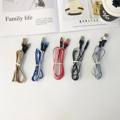 China MP3/MP4 Player China Factory Wholesale V8 Type C Led Neon Flex Smooth Lighting Cable Hdmi Usb Mobile Data Cable For Iphone Android Huawei for sale