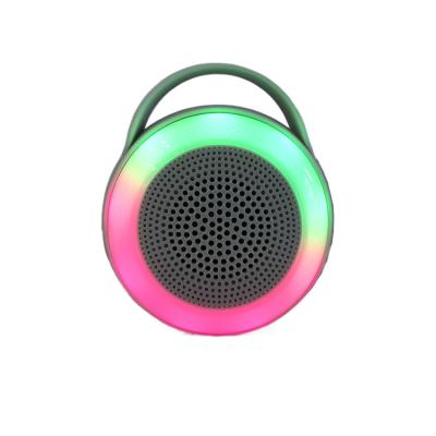 China Visual Information Display MS-2239BT 2 Inch Bluetooth TWS USB Outdoor Speaker with Moving Colorful LED Lights and Long Lasting Battery for sale