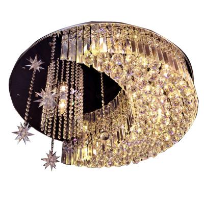 China Modern Modern Crystal Light Decor Indoor Luminous LED Moon Star LED Light from Crystal Lighting Manufacturer New Star for sale