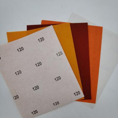 China Colored Dry Polishing Dry Sand Paper Sheet 230mmx280mm for Nail and Wood Work Polishing for sale