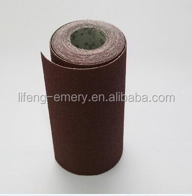 China Mainly for hand use resin over glue aluminum oxide abrasive cloth roll for sale