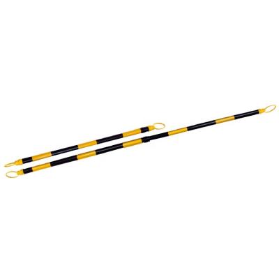 China Road Traffic Safety Warning Portable Plastic Adjustable Or Expandable Retractable Road Safety Cone Bar for sale