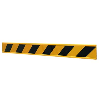 China Durable Plastic Yellow Barrier Sign With Yellow Class 1 High Powerful Reflective Road Warning Sign for sale