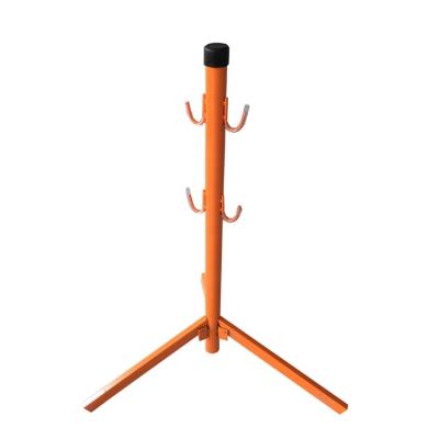 China Roadway Safty Steel Material Orange Color Electric Lead Rack for sale