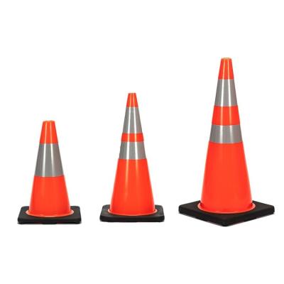 China Top Selling PVC PVC Road Safety Cones For Keeping Traffic Safety for sale