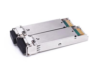 China Transmisor-receptor a dos caras obediente de RoHS los 20km DDM 1310nm Lc Sfp en venta