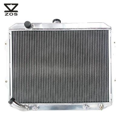 China Aluminum all aluminum offroad radiator for Mitsubishi Pajero V33 V43 6G72 1992-1998 for sale